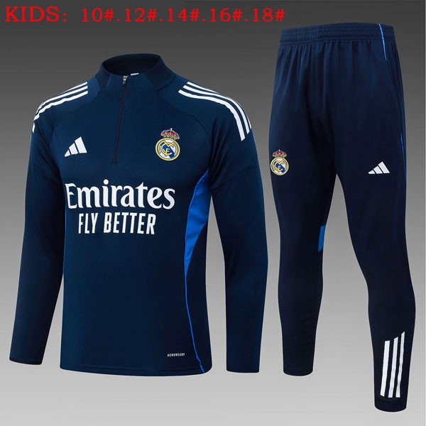 Enfant Sweatshirt Real Madrid 2026-27 Bleu